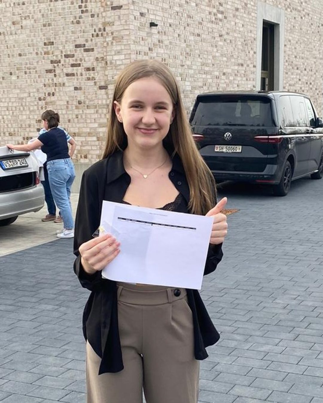 Goldenes Jungmusikerleistungsabzeichen für Carolina Schöpf